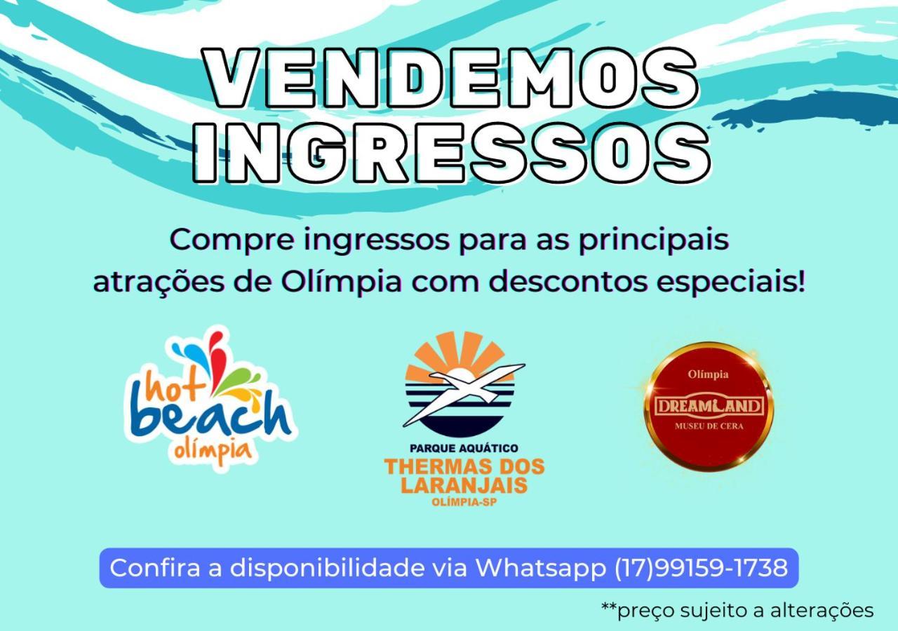 Pousada Tia Nena Olímpia Exterior foto